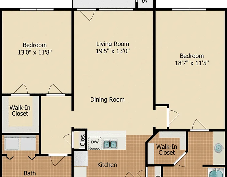 Fairfield Floorplan Diagram