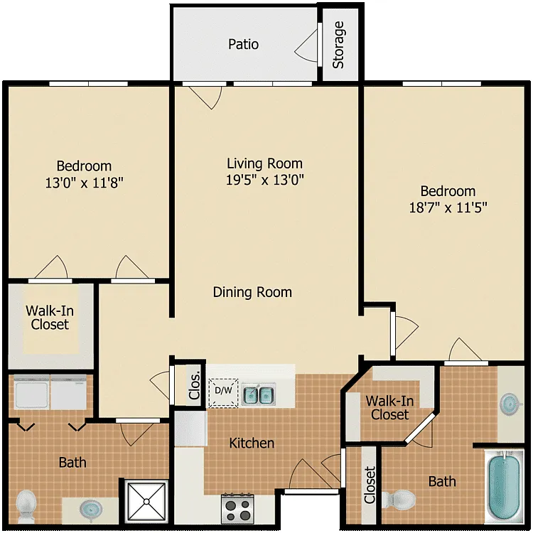 Floor plan Fairfield