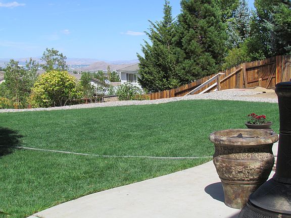 Huge backyard with view