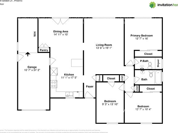 2nd image of 3556 W Seldon Ln
