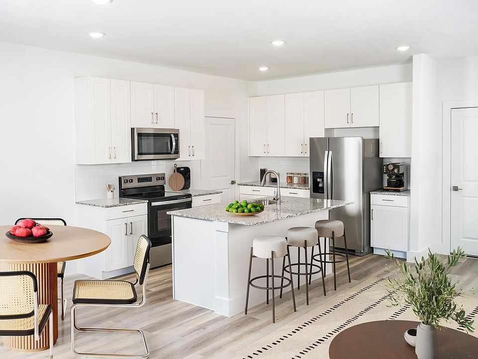 Cook in style with gourmet kitchens and stunning granite countertops.