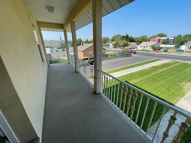 Second floor porch, great views western sunsets.