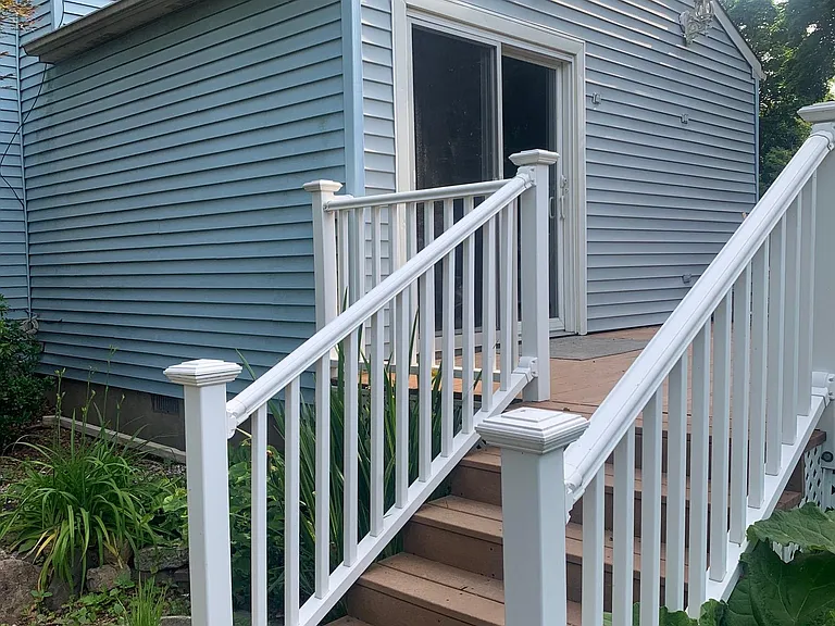 Large Deck and Door