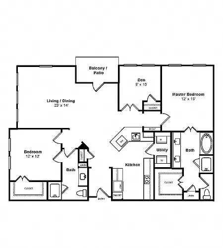 Floor plan Casita