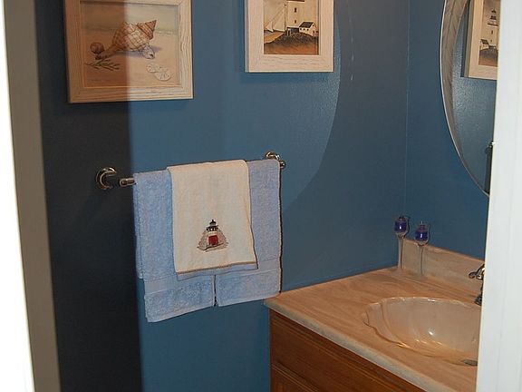 1/2 bath on main level
