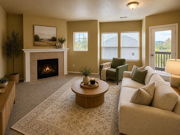 Images are virtually staged using AI to showcase the home's potential. Actual layout and finishes are accurate; furnishings are not included.