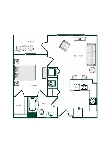 Floor plan Chestnut