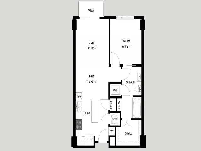 Floor plan The Stadium