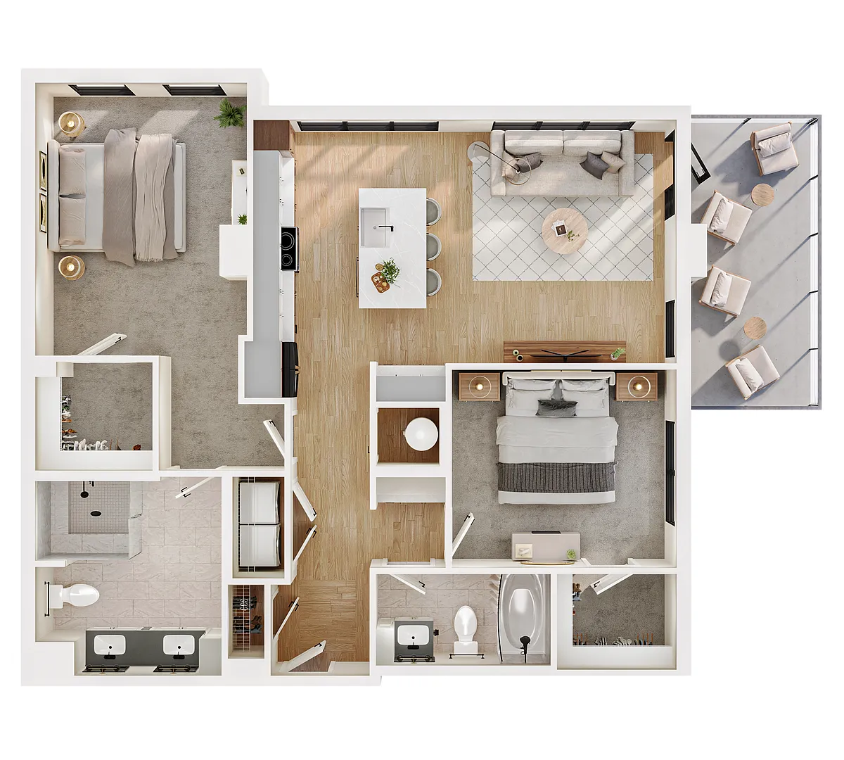 Floor plan B4