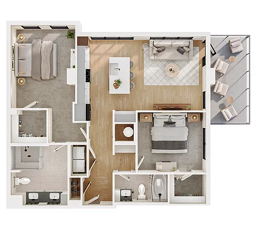 Floor plan B4