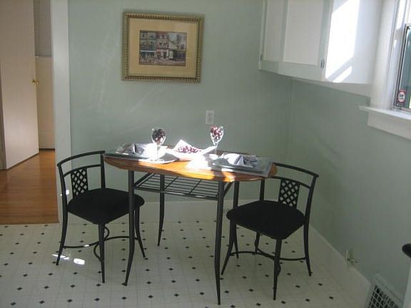 Sunny breakfast area