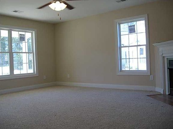 Another view of family room from kitchen entrance.