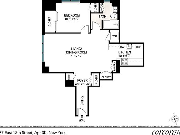 2nd image of 77 E 12th St APT 3K