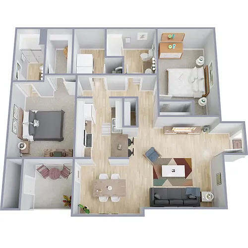 Floor plan B1