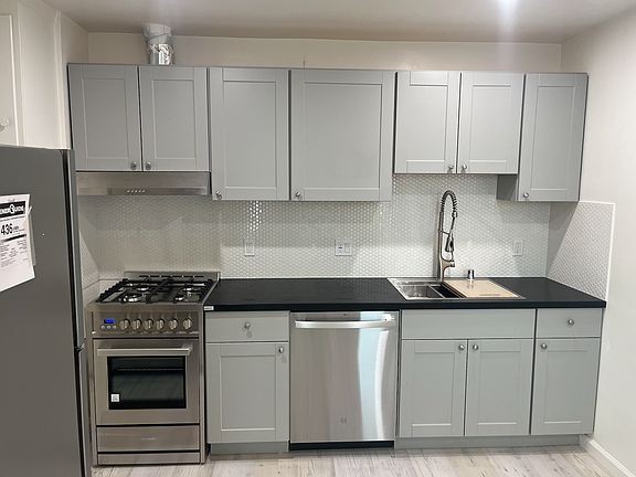 Kitchen with new appliances