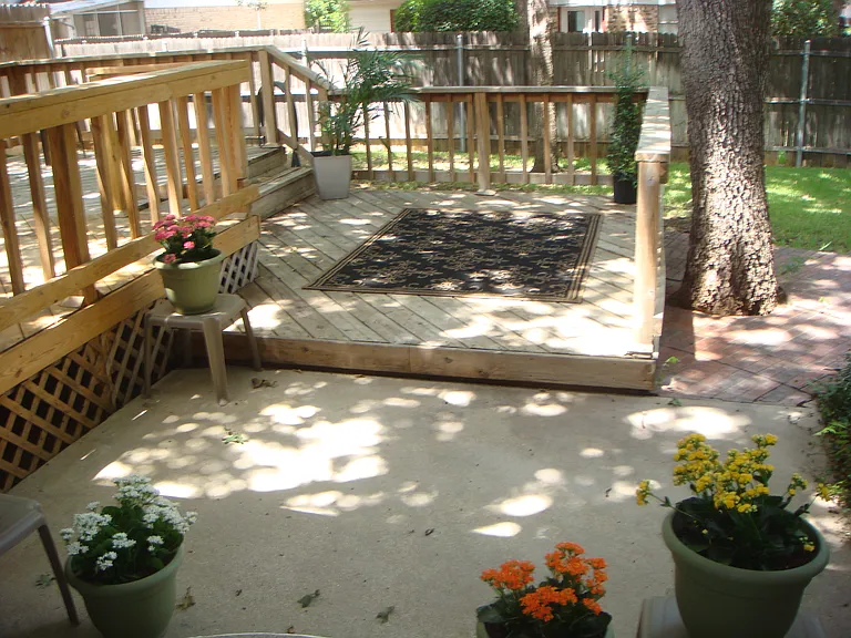 Back Two Tier Deck