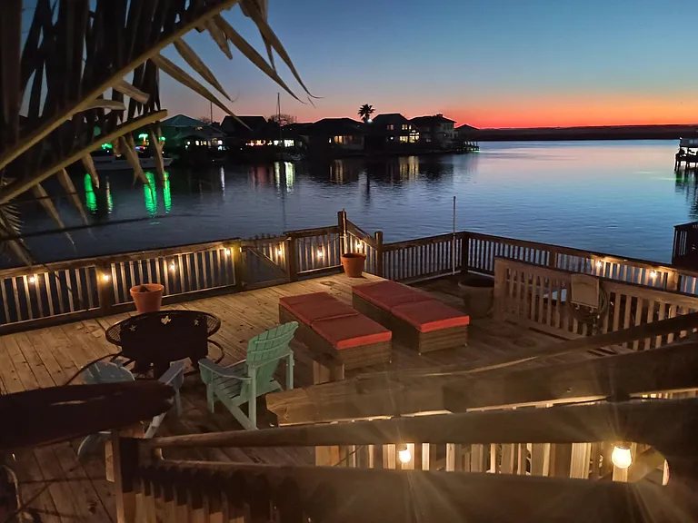 Evening sunset view