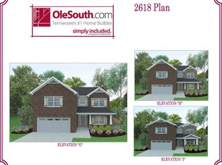 2618 Elevation GHI Plan, Brandon Woods, Spring Hill, TN 37174