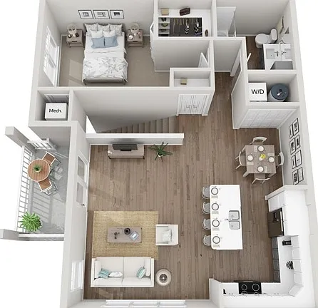 Floor Plan 1G | Seasons at Grafton | Apartments in Grafton, WI Floor Plan 1G | Seasons at Grafton | Apartments in Grafton, WI