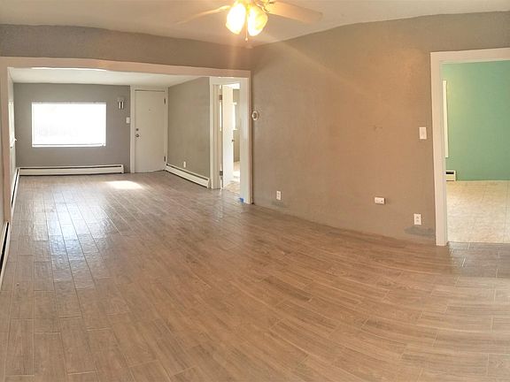 Living room from back corner