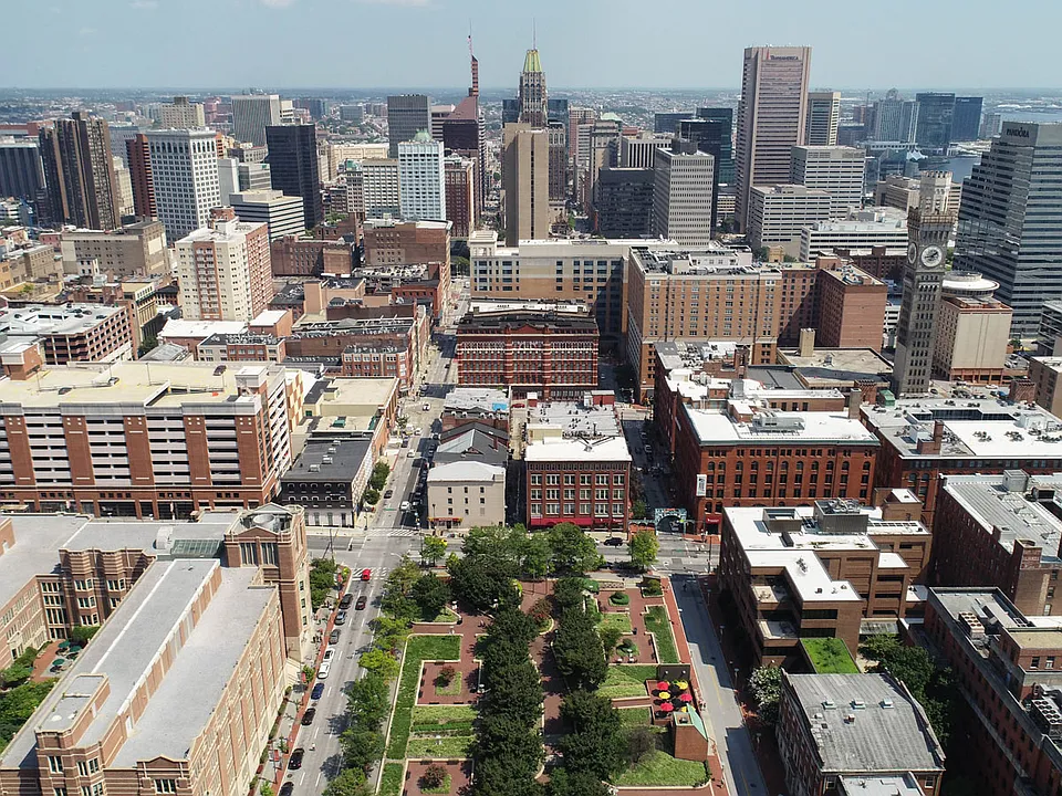Downtown Baltimore View