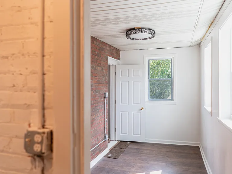 Massive back-room. Perfect for use as a storage space