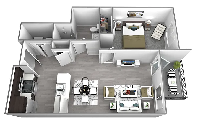Floor plan Gorge