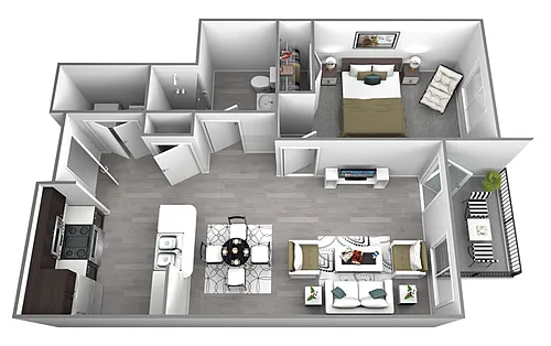 Floor plan Gorge