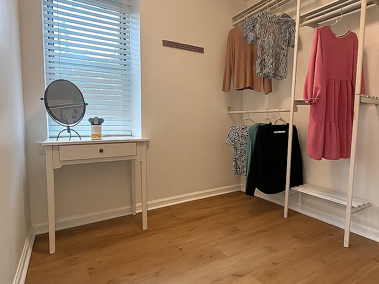 Walk-In Closet in Primary Bedroom