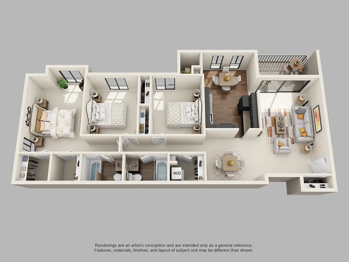 Floor plan The Seneca