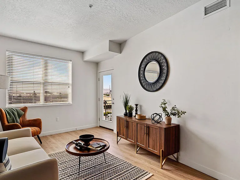 Large Windows to let in the sunlight.