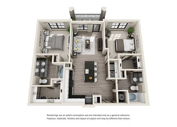 Floor plan Harrell