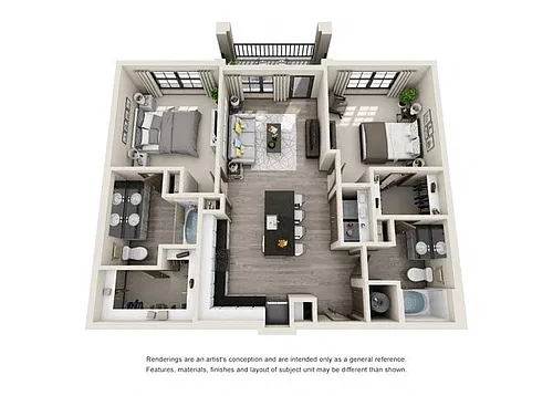Floor plan Harrell