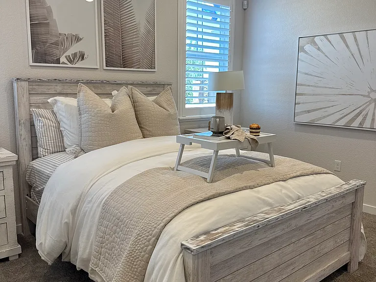 Model home for reference only-Master bedroom