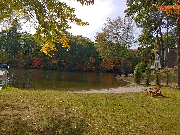 View towards the lake