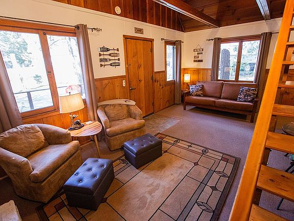 Living Room w/Open Ceiling