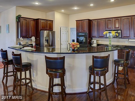 Gourmet kitchen with huge island