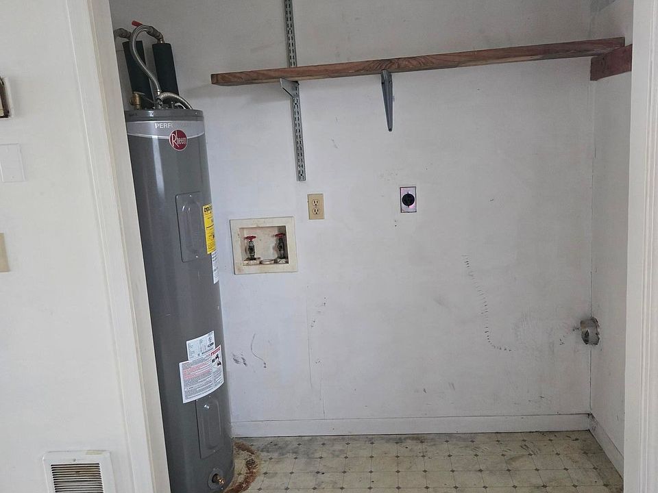 In kitchen
