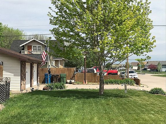 from West, South of house