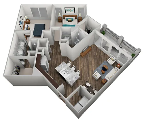 Floor plan B2 (Sycamore)