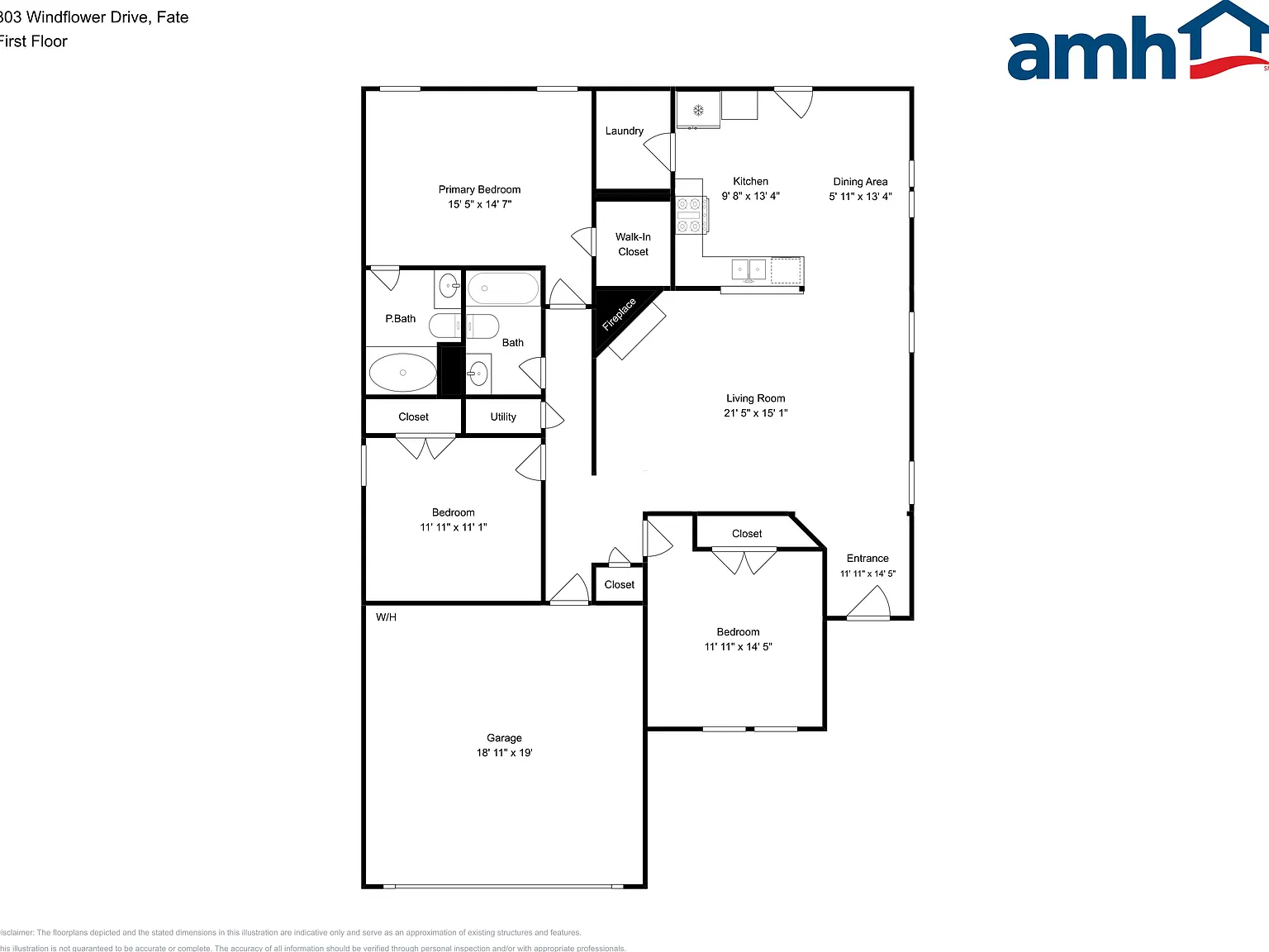 3 bed, 2.0 bath, 1527 sqft, $1,860 — Photo 2