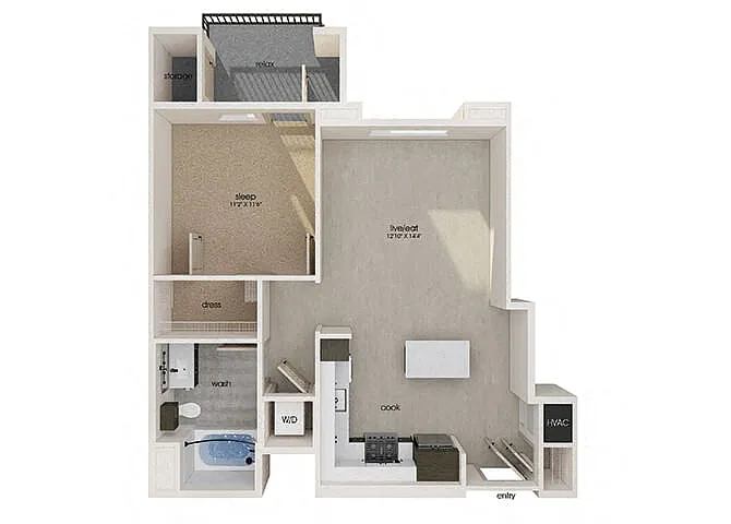 Floor plan A2