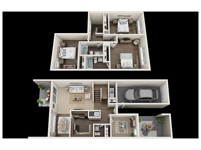 Floor plan 4 Bedroom