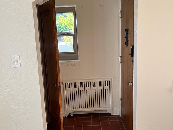 Entry door and entry closet