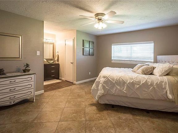 Large master with tile floors