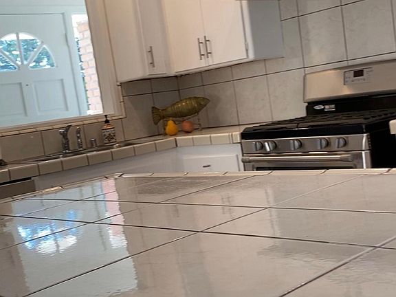 Open concept kitchen with a lot of counter space and storage