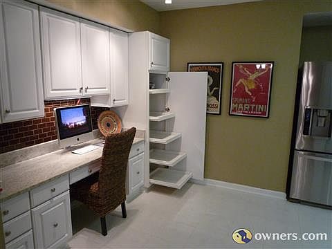 Kitchen Storage and Office Space