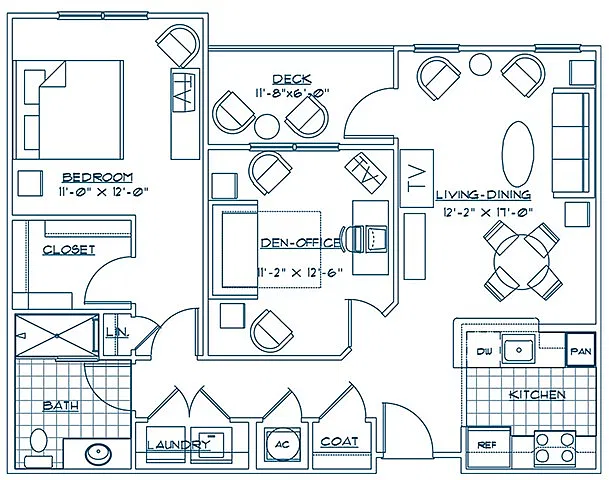 Floor plan The Oxford