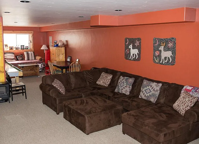 basement living area