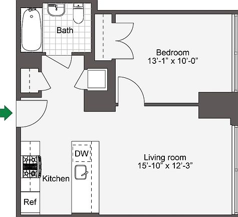 2nd image of 60 Water St APT 1708